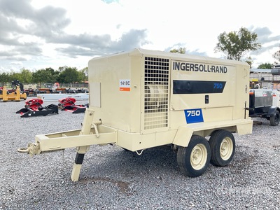 1996 Ingersoll Rand XP750WCU 750 cfm Mobile Compresor de Aire / Air Compressor