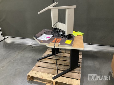 (2) Height Adjustable Desks