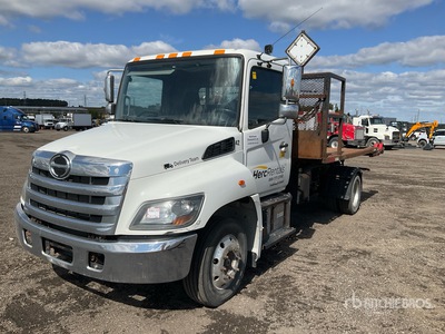 2018 Hino 268 4x2 ロールオフトラック