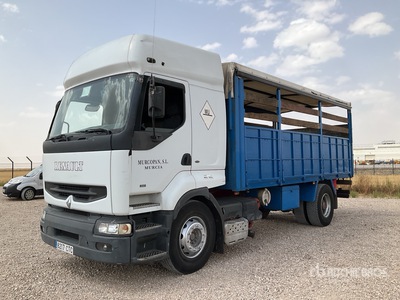 1998 Renault Premium 340.18 4x2 Sleeper Camión Caja Abierta