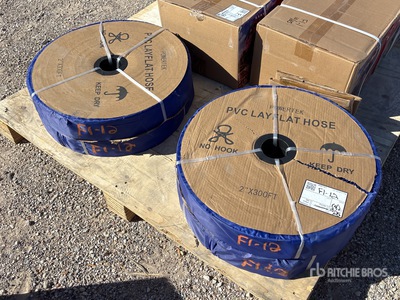 Quantity of (4) 2024 Powertek 2"-300FT Water Hose (Unused)