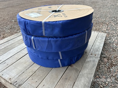 Quantity of (4) 2024 Powertek 2"-300FT PVC Discharge Water Hose (Unused)