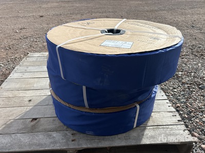 Quantity of (3) 2024 Powertek 3"-300FT PVC Discharge Water Hose (Unused)