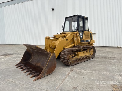 1987 Cat 953 を見 Track Loader