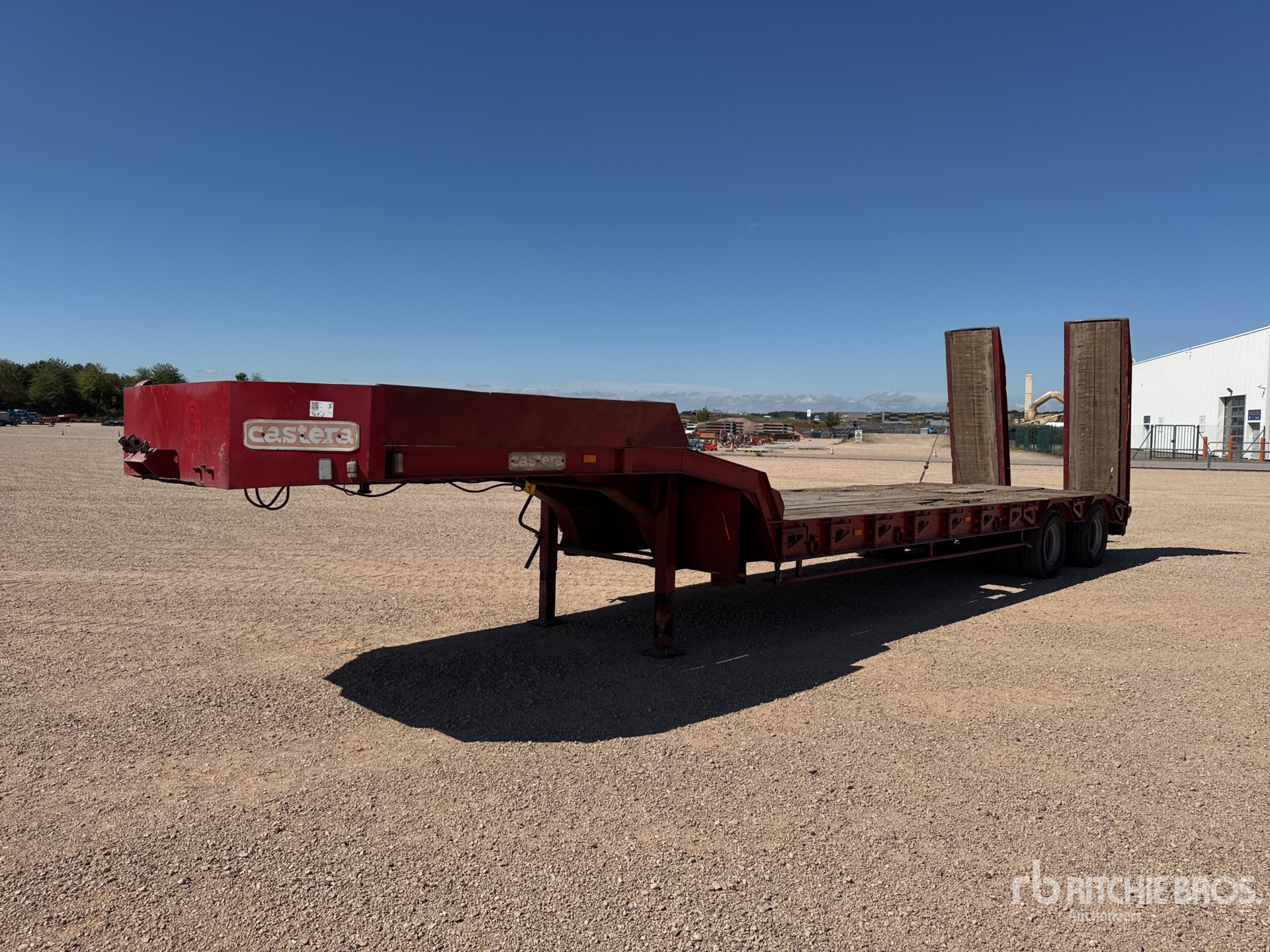 Castera RSTP25 T/A Remorque Porte-Engins Lowboy Trailer