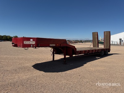 Castera RSTP25 T/A Remorque Porte-Engins Lowboy Trailer
