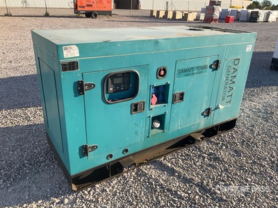 2022 DAMATT CA-30 41 kVA Generator Set