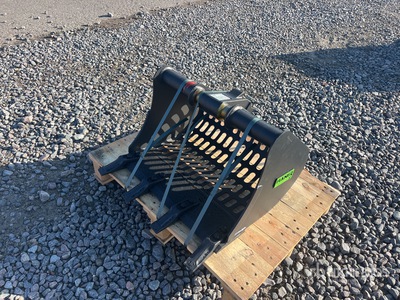 2025 Haener HSL160-Morin-M0-S355 600 mm Q/C Skeleton Excavator Bucket (Unused)