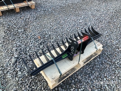2025 Haener HBR1200-MS01-SYM Lifting Excavator Rake (Unused)