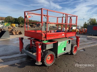2017 Skyjack SJ6826RT 4x4 Diesel Scissor Lift