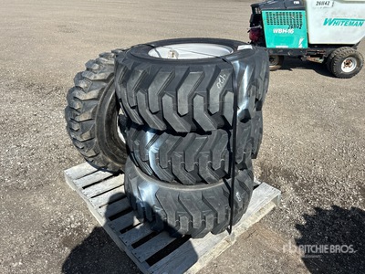 Quantity of (4) Camso 12x16.5 Équipements pour pneus (Unused) - Fits Telehandler