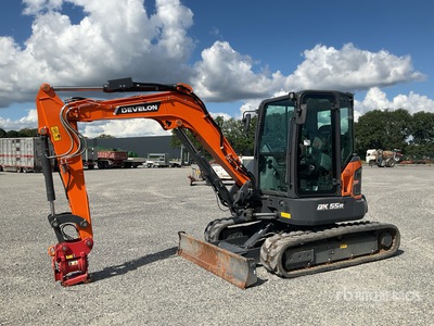 2023 Develon DX55R-7 Mini Excavator