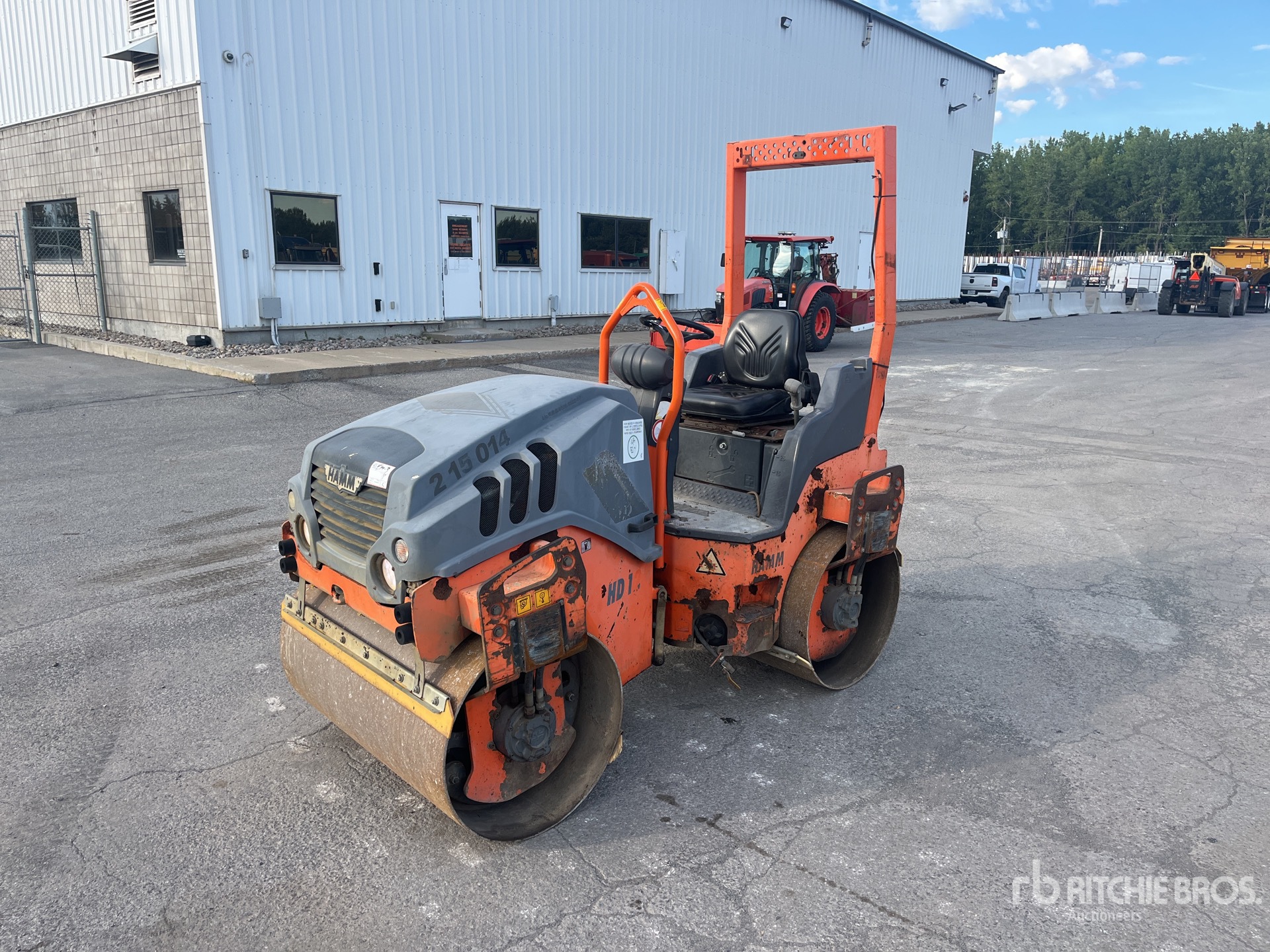 2008 Hamm HD120VV Dubbele trommelwals