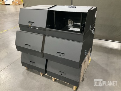 (8) Middle Atlantic 8 SP Low Profile Wall Cabinets