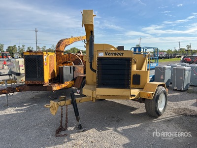 1998 Vermeer BC1250A Tow-Behind Wood Chipper