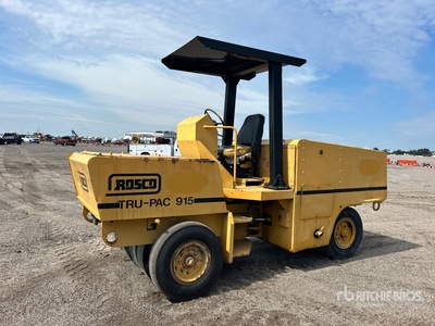 2000 Rosco Tru-Pac 915 9 Wheel Pneumatic Roller