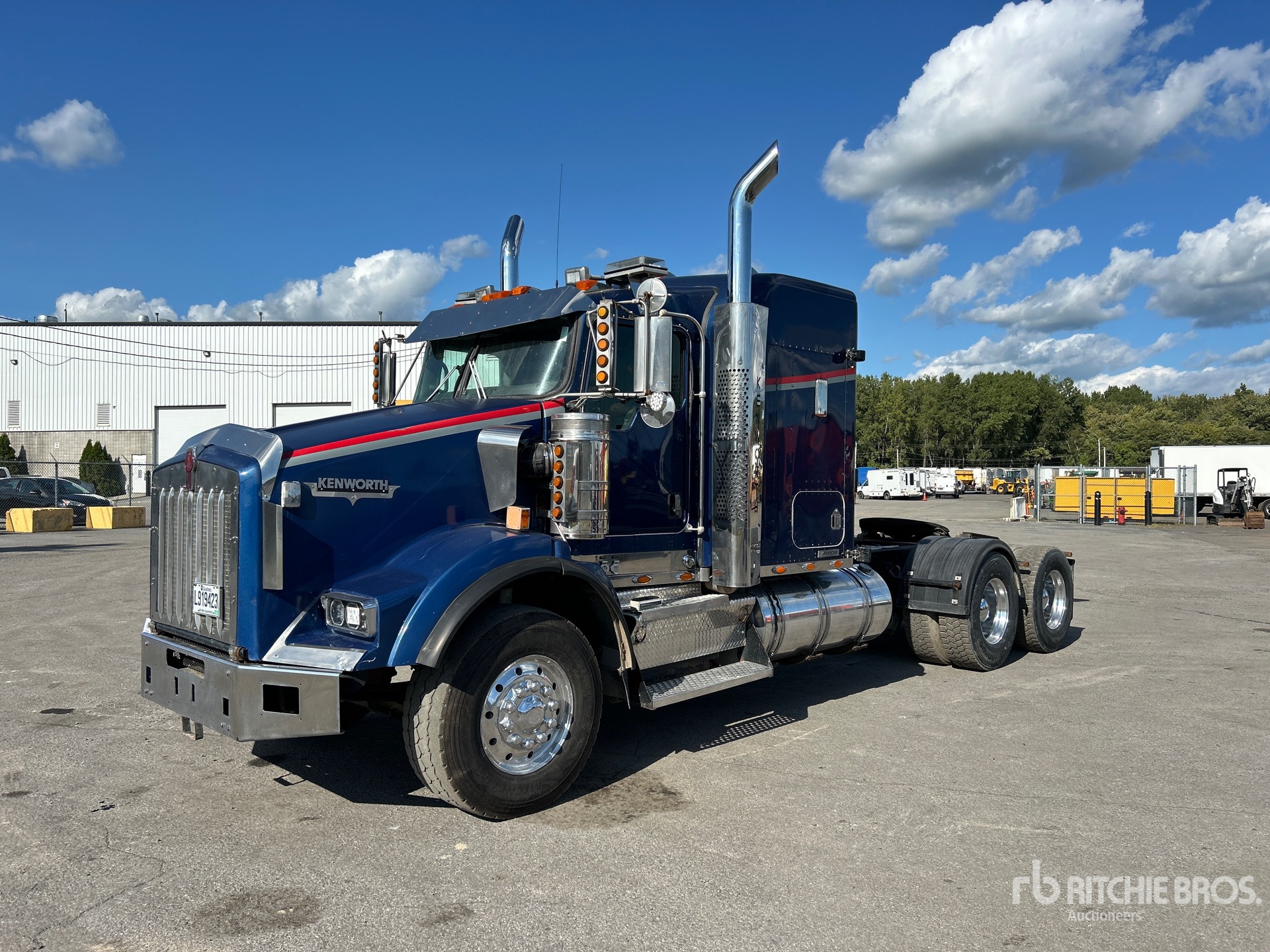 2009 Kenworth T800 6x4 Heavy Haul Cabina con cuccetta per trattore stradale