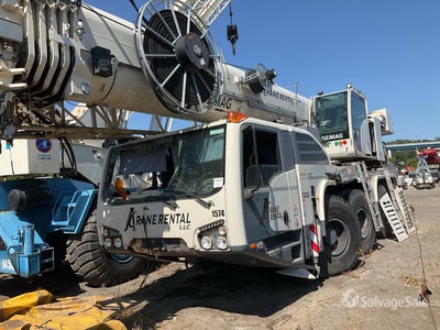 2018 Terex AC100/4L 120 ton 8x6x8 Telescopic Grúa todoterreno (Inoperable)