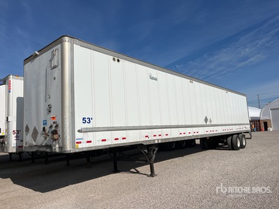 2017 Vanguard VXP 53 ft x 102 in T/A Van Trailer