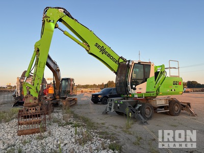 2018 Sennebogen 821E Wheel Material Handler