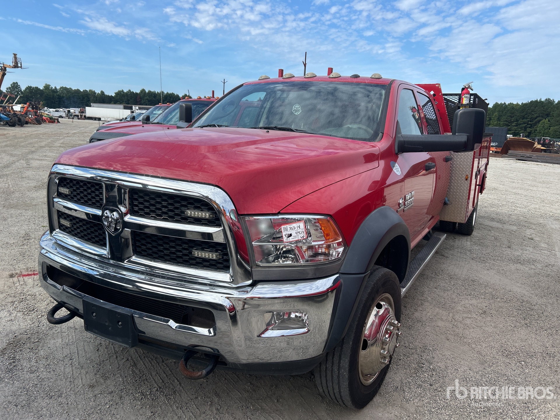 2018 Ram 5500 4x2 Crew Cab Utility Truck