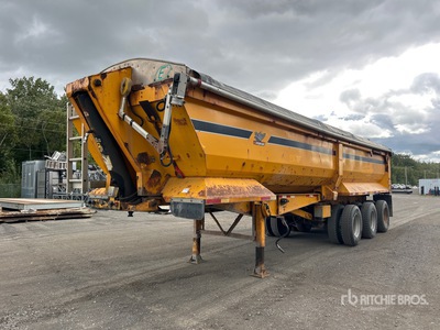 2014 Manac 33 ft Tri/A Remorque à benne basculante arrière