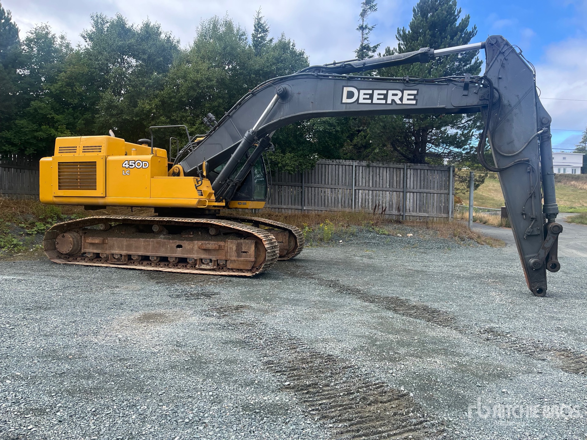 2008 John Deere 450D LC Excavadora de Cadenas