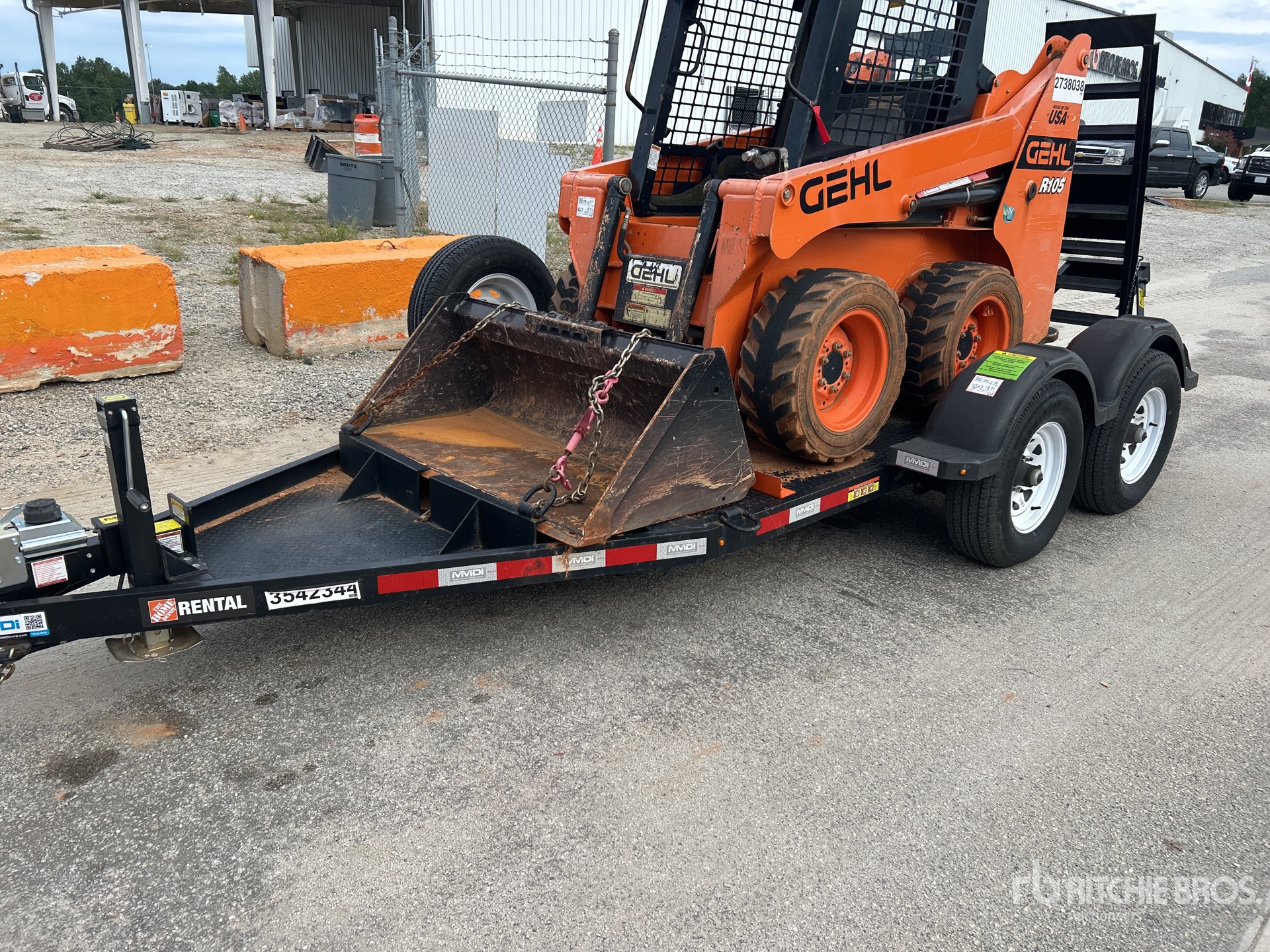 2023 MMDI T/A Equipment Trailer