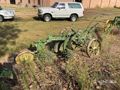 antique 2 bottom plow