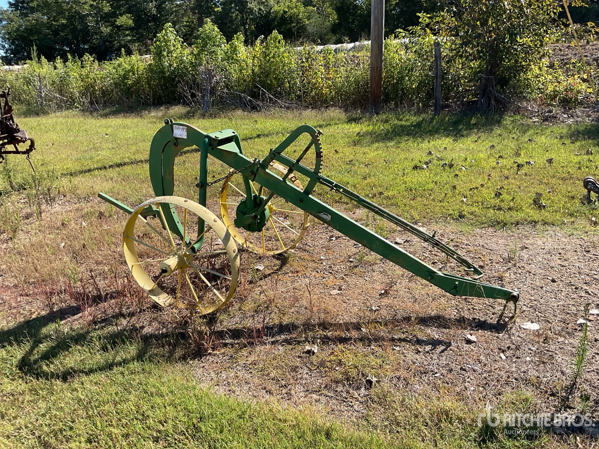 John Deere antique plow