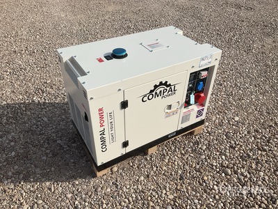 2025 Compal VG-R110 11 kVA Portable Gen Set (Unused)