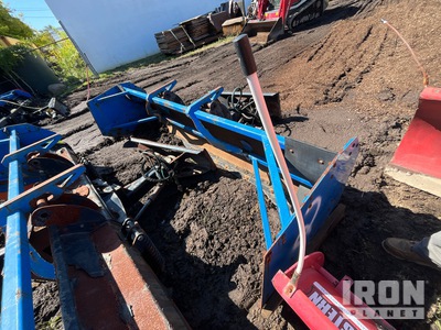 Kage 10 ft Skid Steer Snow Pusher