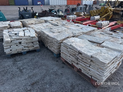 Quantity of (10) Pallets of Austin White Stone (Unused)
