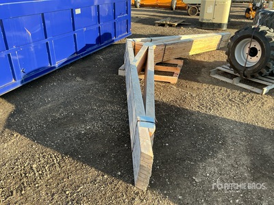 Qty of (9)16 Ft Trusses
