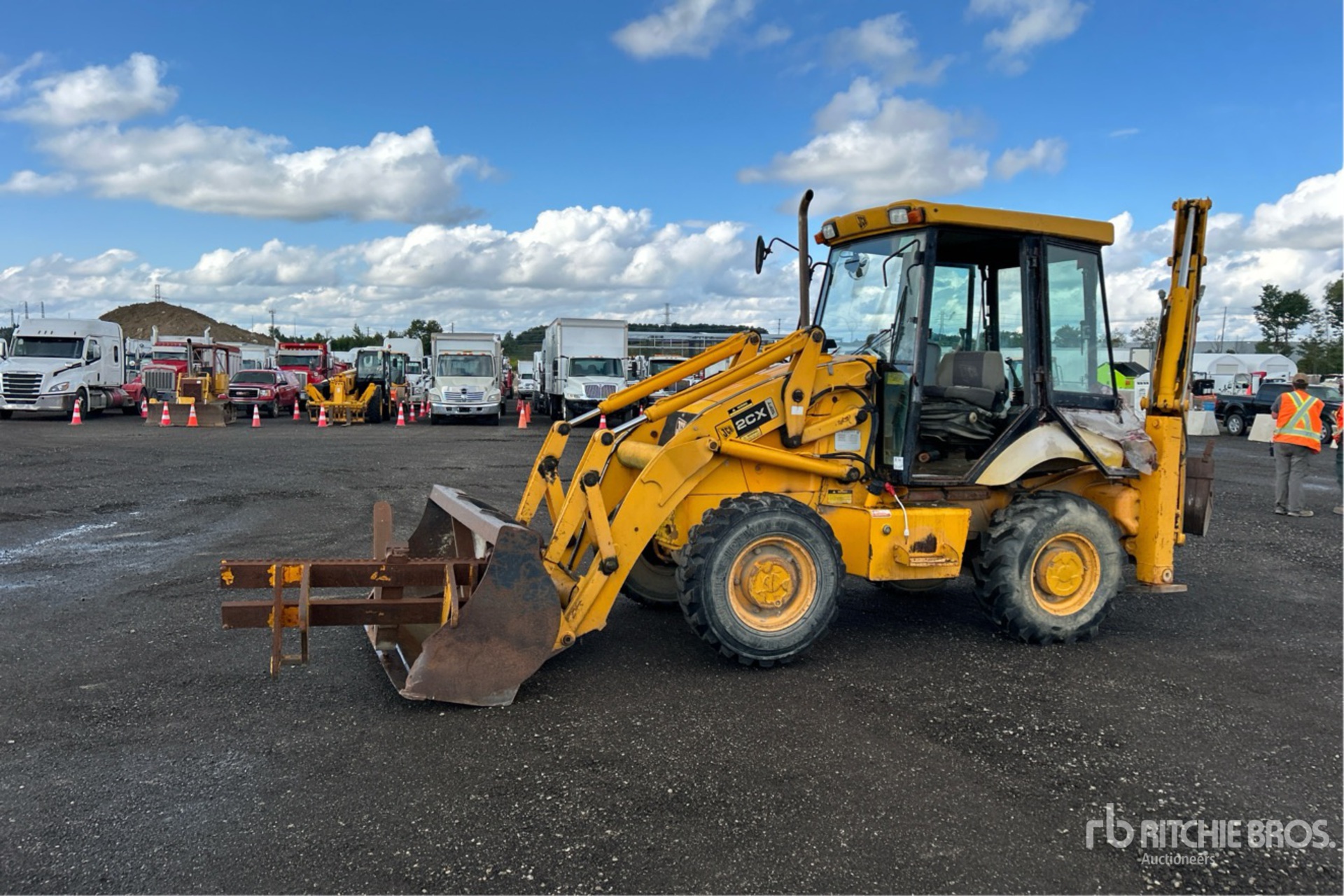 2006 JCB 2cx Graaflaadmachine