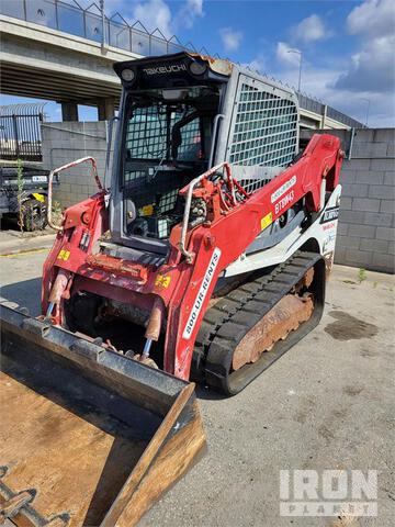 MINI CARGADOR SOBRE ORUGAS 2017 TAKEUCHI TL10V2CR