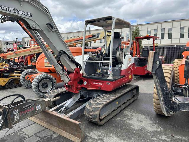 2019 Takeuchi TB260 Mini Excavator