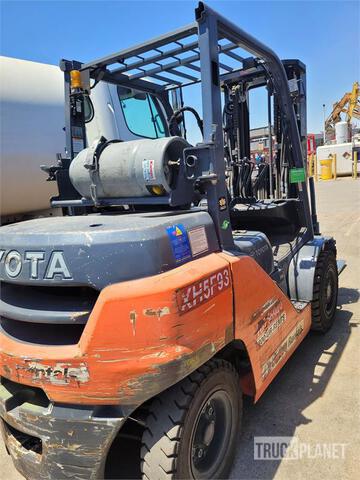 MONTACARGAS 2018 TOYOTA 8FG35U