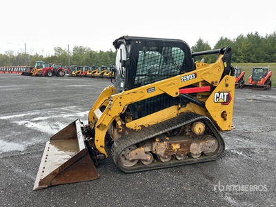 2020 Cat 259D3 Two-Speed High Flow を見 Compact Track Loader
