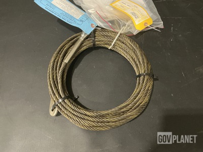 (4) James Walker Wire Rope Assemblies
