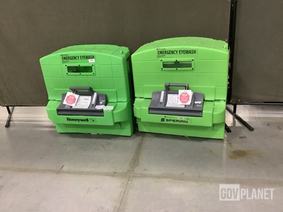 (4) Assorted Emergency Eyewash Stations