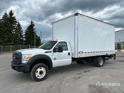2015 Ford F-550 4x2 Van Truck