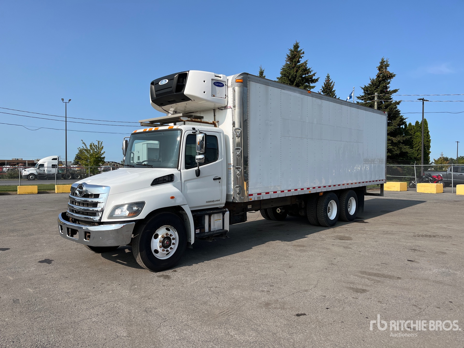 2017 Hino 358 6x4 Refrigerated Truck