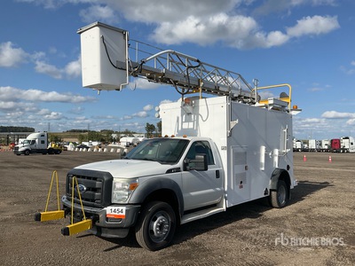 2011 Telelift TTS-25-5-GY 25 ft on 2011 Ford F-550 4x2 Van Mounted Aerial Lift