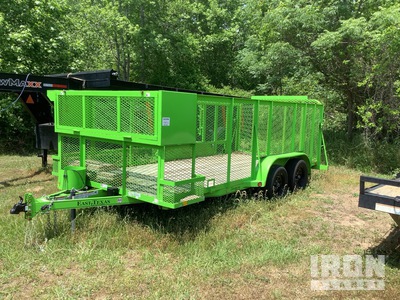 2024 East Texas Trailers  16 ft T/A Landscape Trailer