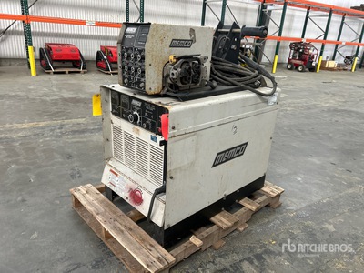 Memco CC/CV 400 AMP Skid-Mounted Electric Welder