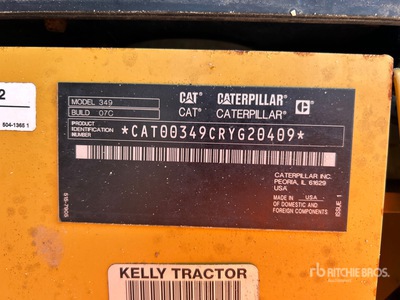 2022 Cat 349 Excavadora de Cadenas