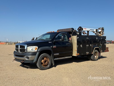 2008 Dodge Ram 4500 4x4 Utility Truck