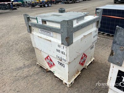 1000 L Skid Mounted Steel Diesel Benzinetank