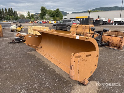 11 ft Hydraulic Reversing Schneepflug - Fits Wheel Loader